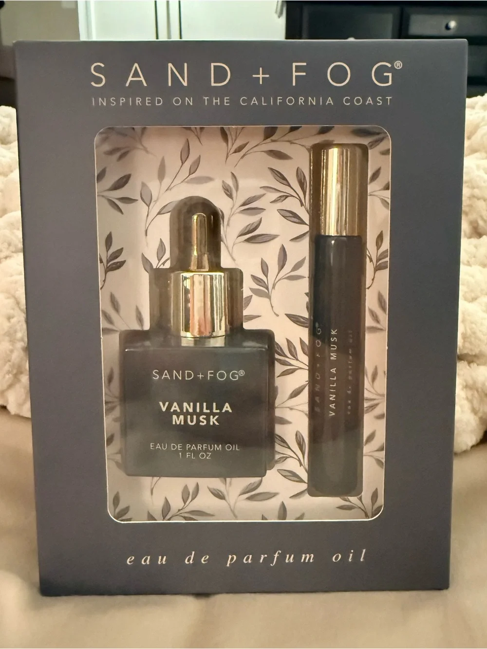 SAND+FOG Vanilla Musk Oil Set